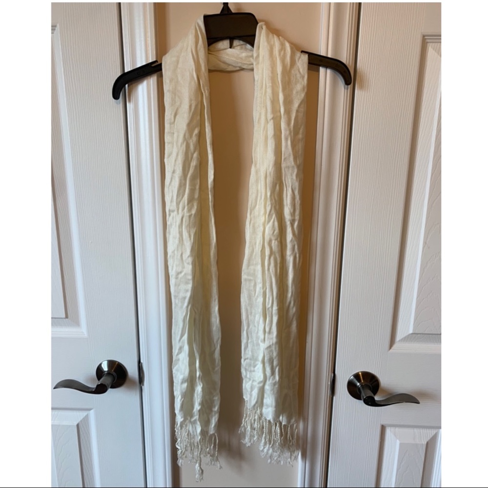 Cream Scarf